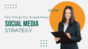 An infographic or visual representation highlighting key components of a successful social media strategy, including content planning, audience targeting, and performance analysis.