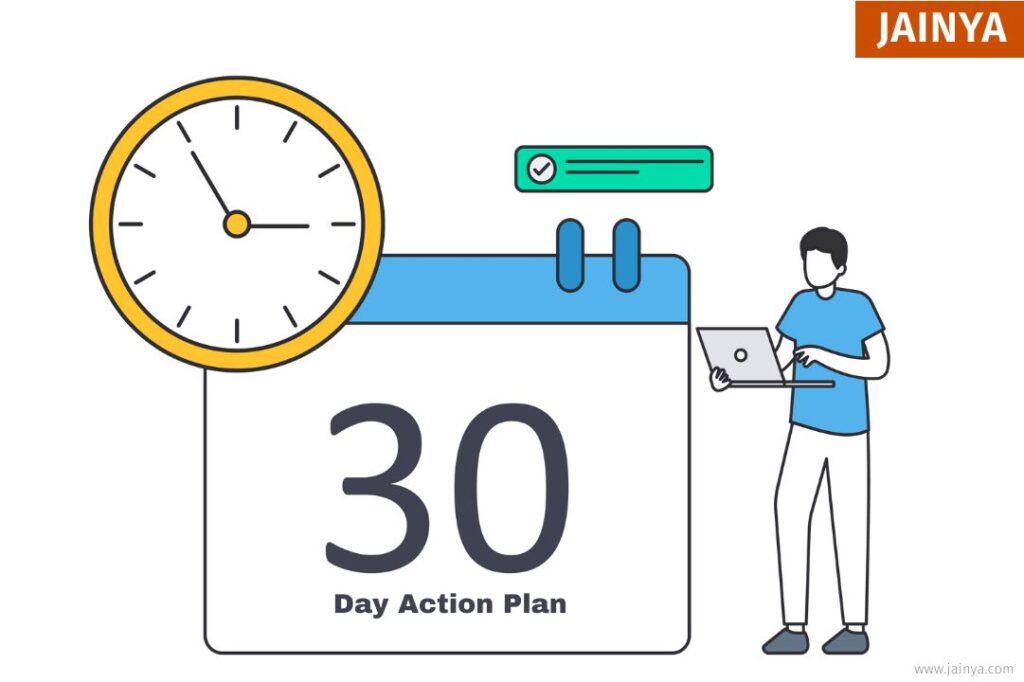 30-day action plan roadmap for business or digital growth