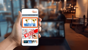 Illustration of a responsive website design showcasing best practices for creating a mobile-first design on various devices.