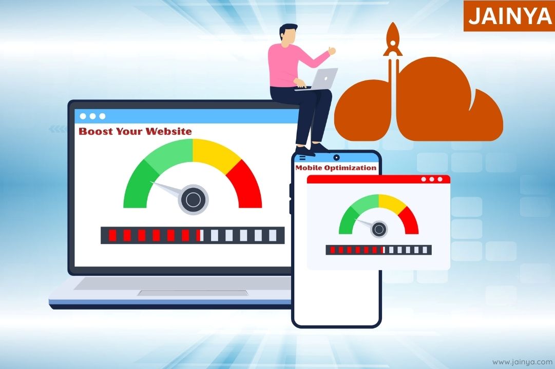 Page speed optimization improving website performance and loading time