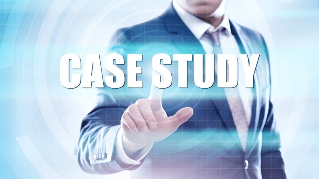 A collage of client case studies showcasing the real-world impact of WordPress, featuring testimonials and success metrics.