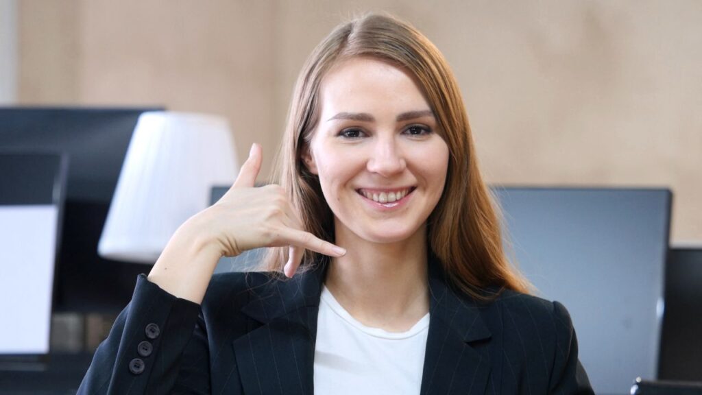 Contact support team or business communication