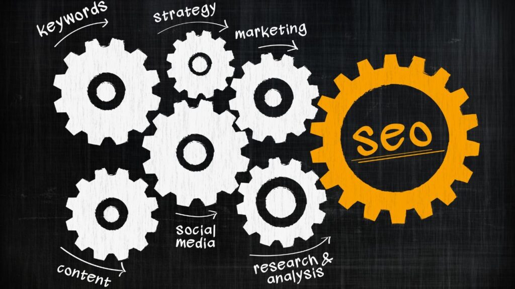Improving website visibility through SEO optimization techniques.